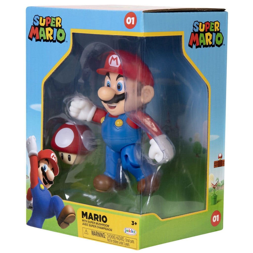 NINTENDO SUPER MARIO FIGURU MARIO 10 CM 13247 Diğer NESL 13247