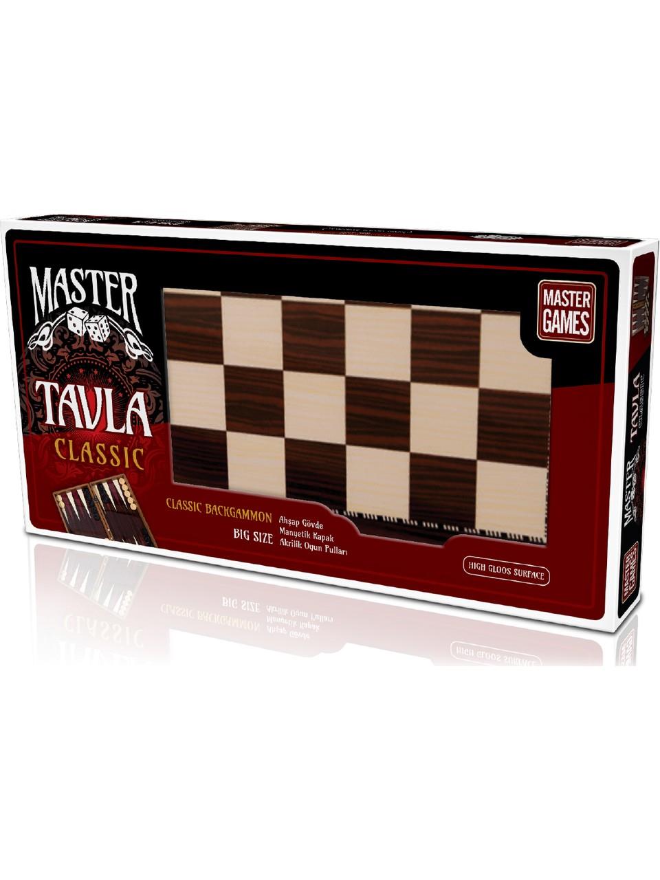 Master Ceviz Tavla Büyük Boy KS Games T76