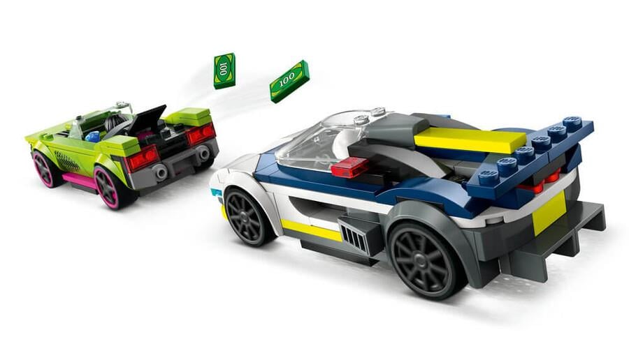 LEGO CITY POLIS ARABASI VE SPOR ARABA TAKIBI 60415 Diğer LSC60415