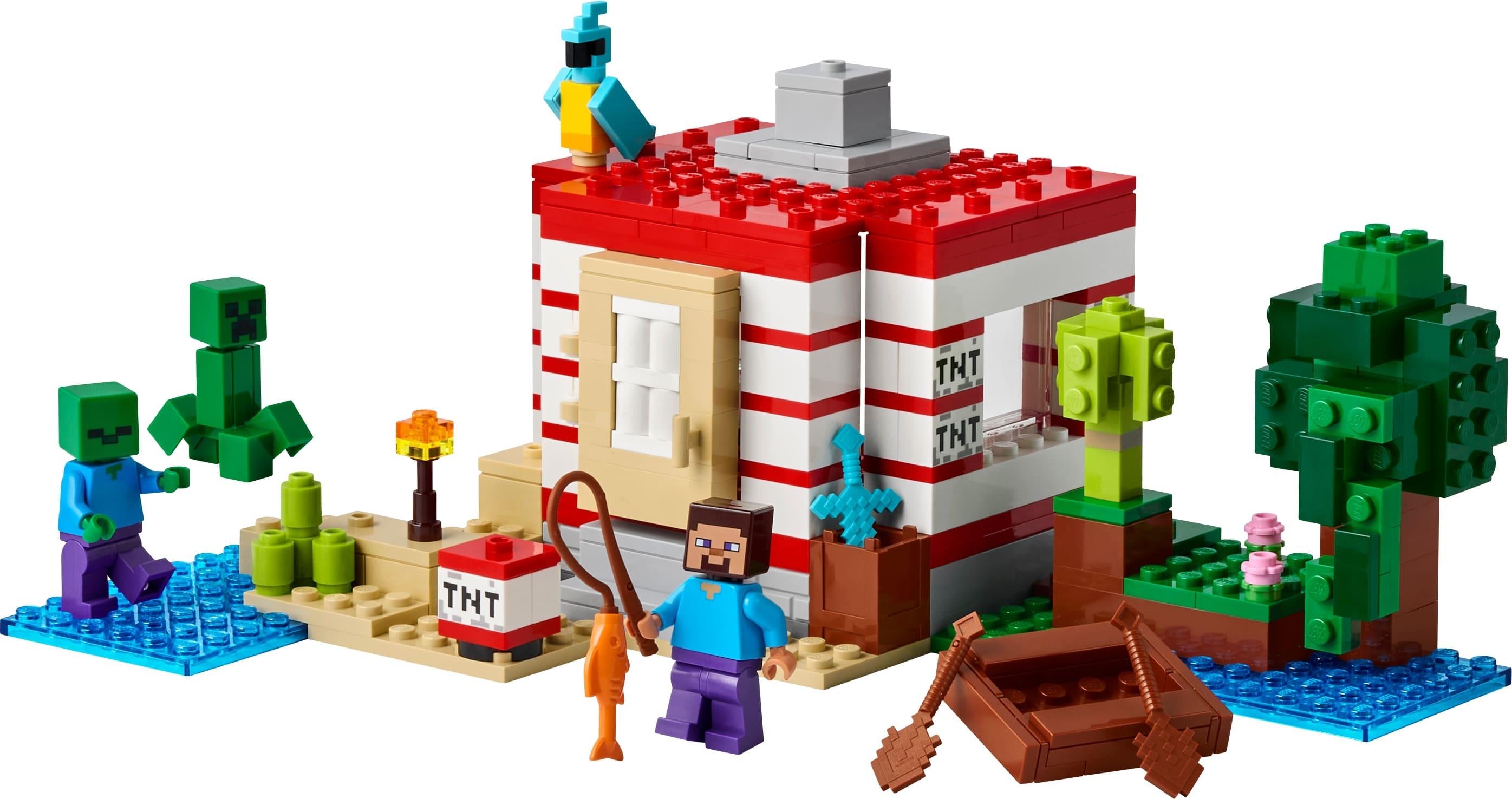 LEGO MINECRAFT TNT BUYUK ORMAN EVI 21275 Diğer LMN21275
