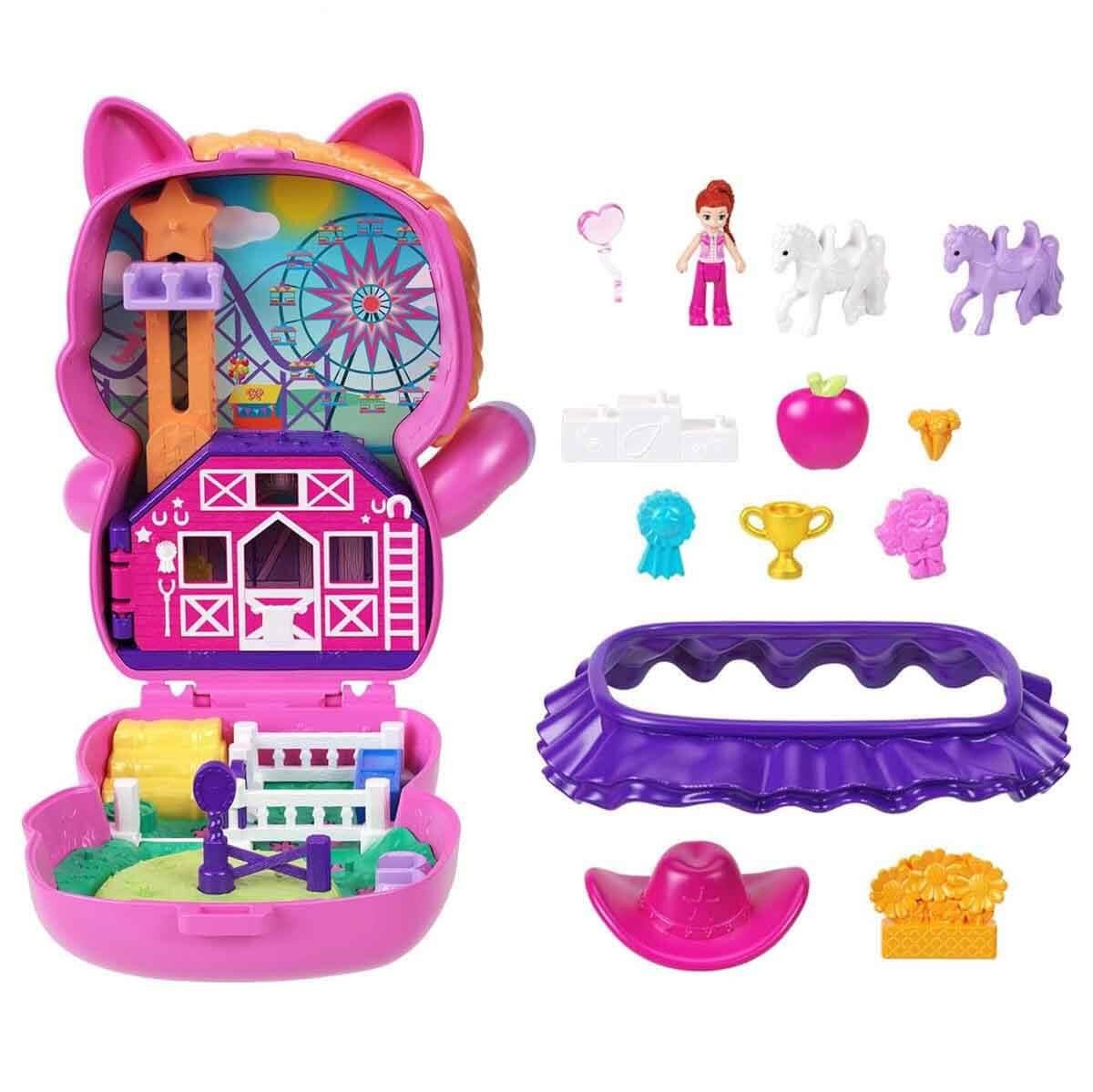 POLLY POCKET VE MACERALARI KOMPAKT OYUN SETI JFG56-JCR39 Diğer JCR39