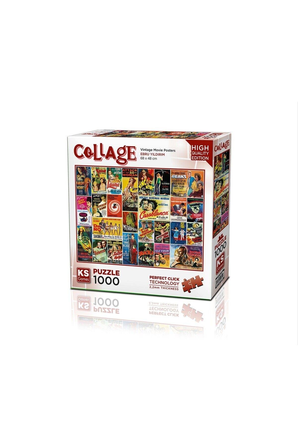 PUZZLE 1000 VINTAGE MOVIE POSTERS Diğer 20759