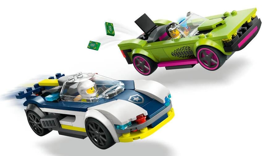 LEGO CITY POLIS ARABASI VE SPOR ARABA TAKIBI 60415 Diğer LSC60415