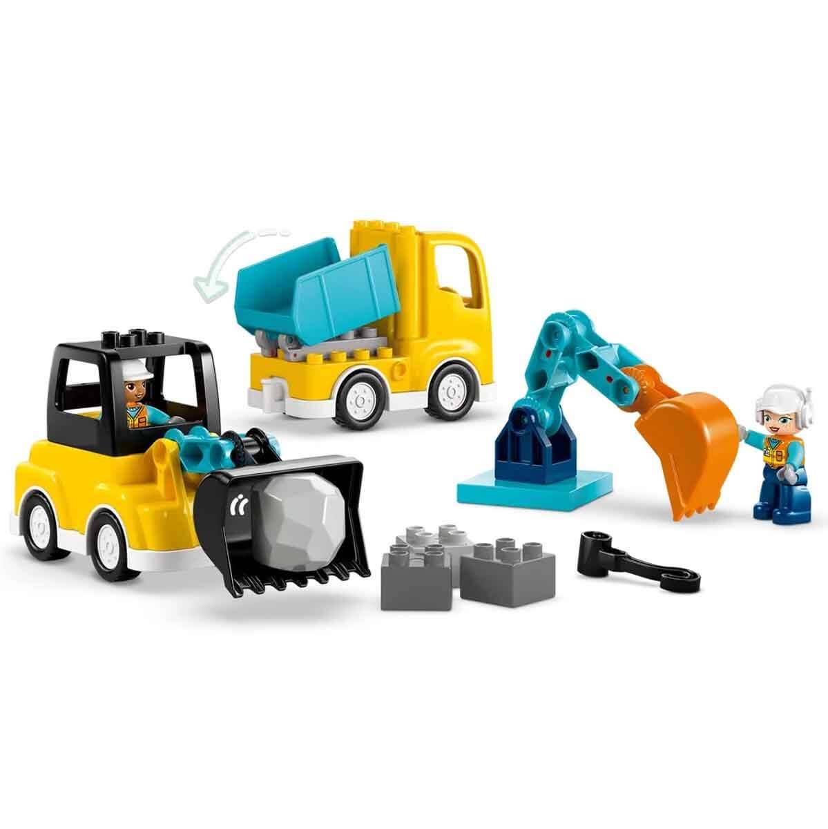 LEGO DUPLO KASABASI 3U 1 ARADA INSAAT ARACLARI 10475 Diğer LED10475