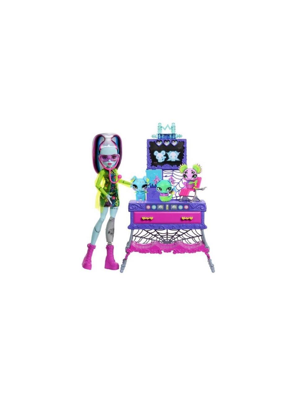 MONSTER HIGH FRANKIE STEIN MAKE A MONSTER PET JBF18 Diğer JBF18