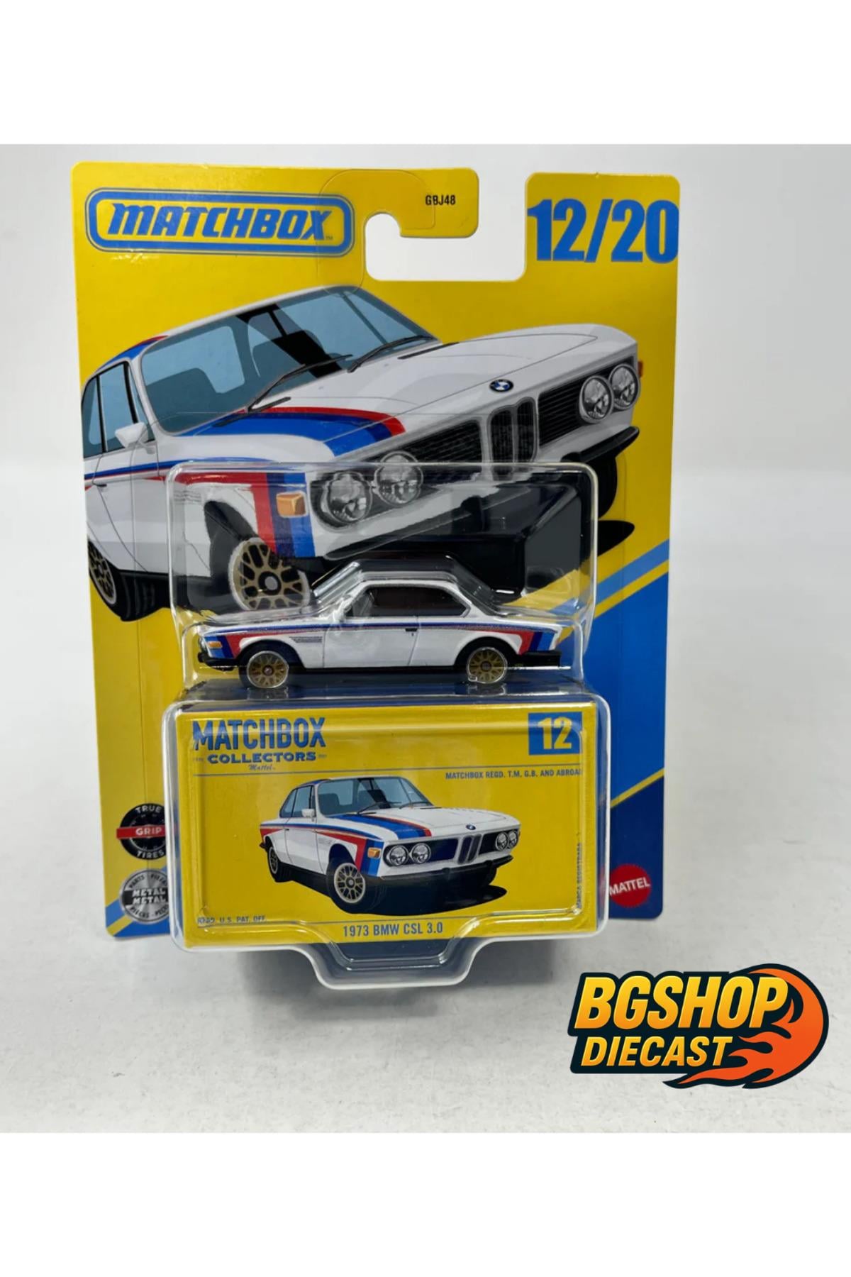 MATCHBOX KOLEKSIYON ARACLARI SERISI 1973 BMW CSL 3.0 GBJ48-JJW08 Diğer JJW08