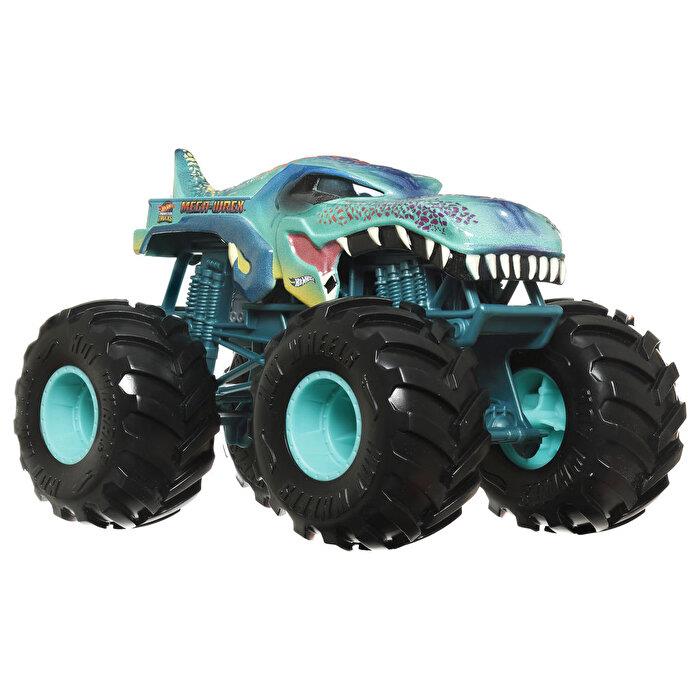 HOT WHEELS MONSTER TRUCKS 1:24 ARABALAR MEGA WREX FYJ83-HKM58 Diğer HKM58