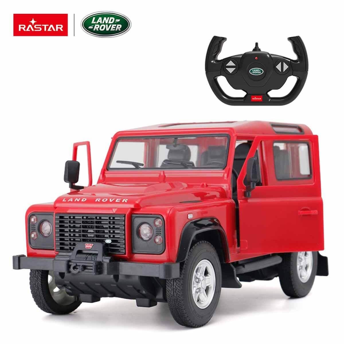 1:14 LAND ROVER DEFENDER UZAKTAN KUMANDALI ARABA - KIRMIZI Diğer S00078400 K