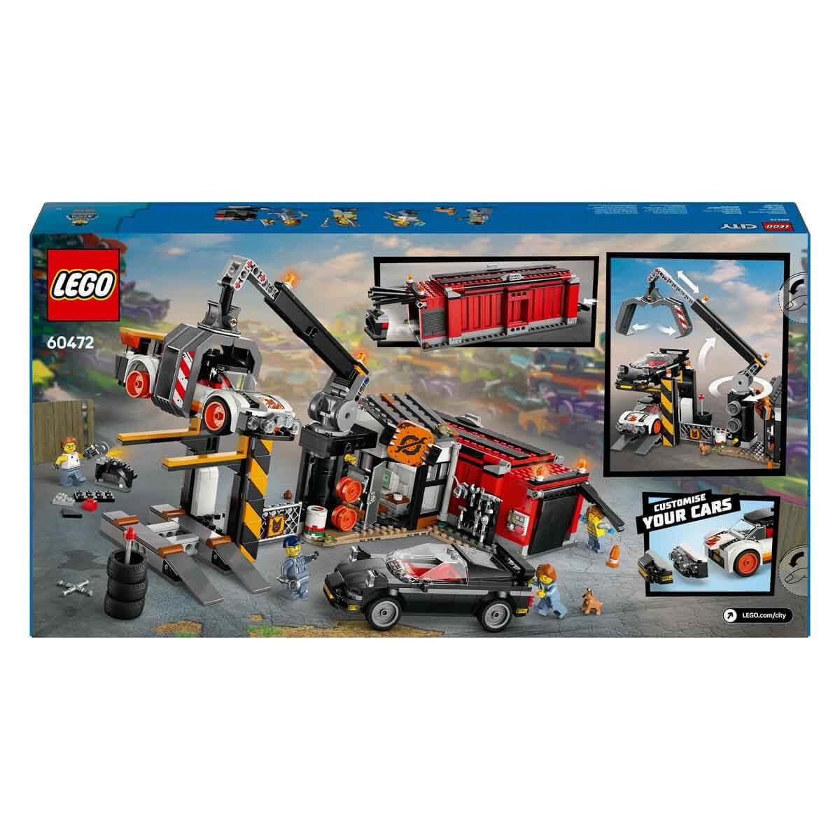 LEGO CITY HURDALIK VE ARABALAR 60472 Diğer LSC60472