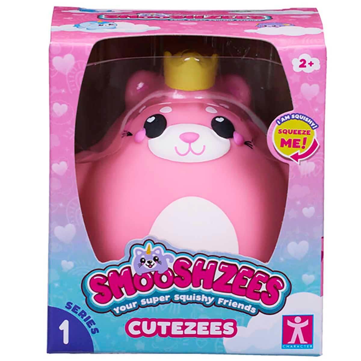 SMOOSHZEES MINI CUTZEES SQUISHY FIGUR SERI1 MH004001 - PEMBE KEDI ROSE Diğer MH004001 PKR