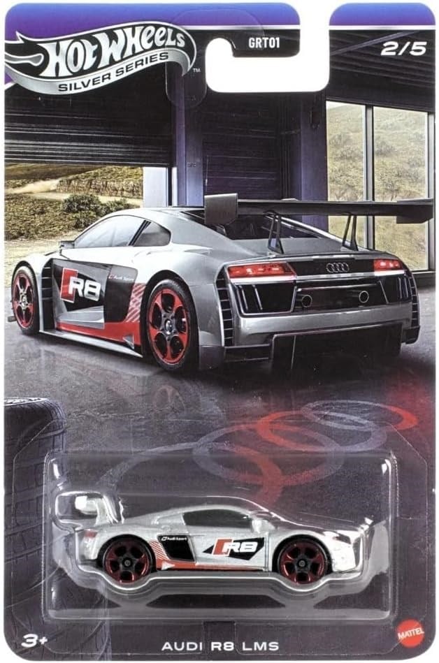 Hot Wheels Silver Series 1:64 Audi R8 LMS GRT01-JKY16 Hot Wheels JKY16