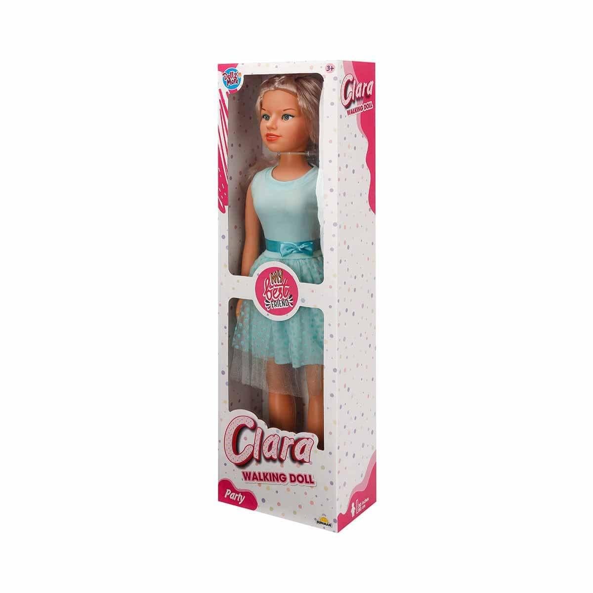 CLARA PARTY WALKIN DOLL 80 CM MAVI Diğer S00003532 M