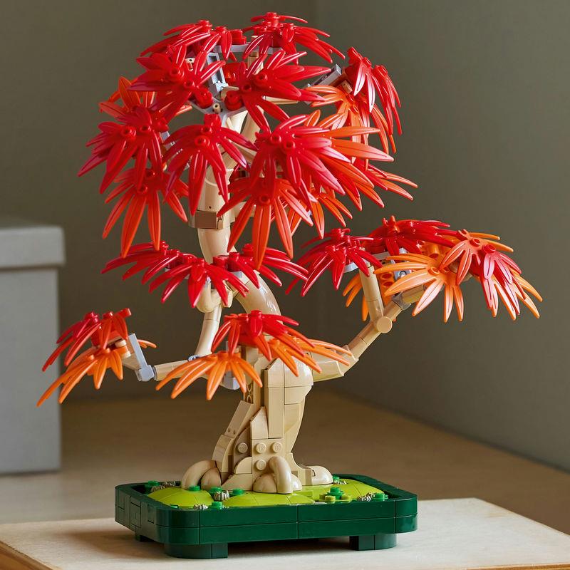 LEGO BOTANICALS JAPON KIRMIZI AKCAAGAC BONSAI AGACI 10348 Diğer LZC10348