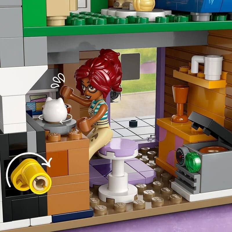 LEGO FRIENDS HEARTLAKE CITY DAIRELERI VE MAGAZALARI MODEL SETI 42670 Diğer LGF42670