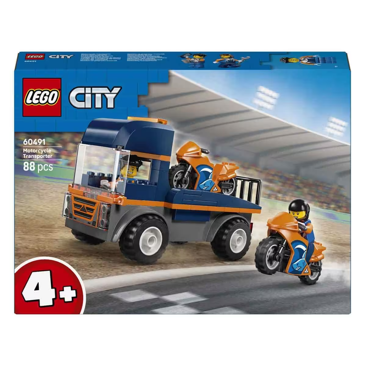 LEGO CITY MOTOSIKLET TASIYICI 60491 Diğer LSC60491