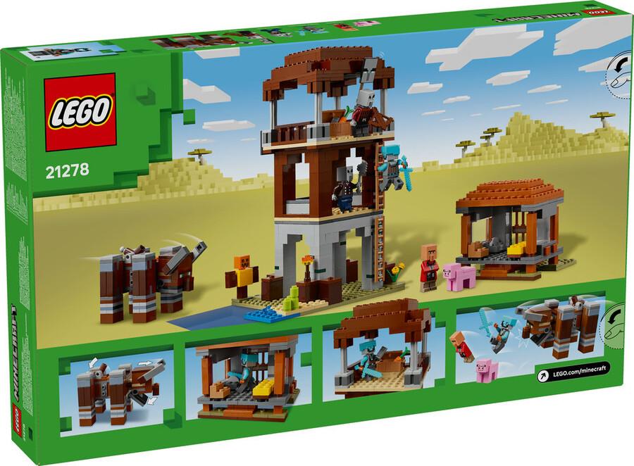 LEGO MINECRAFT YAGMACI KARAKOLU VE CAPULCU 21278 Diğer LMN21278