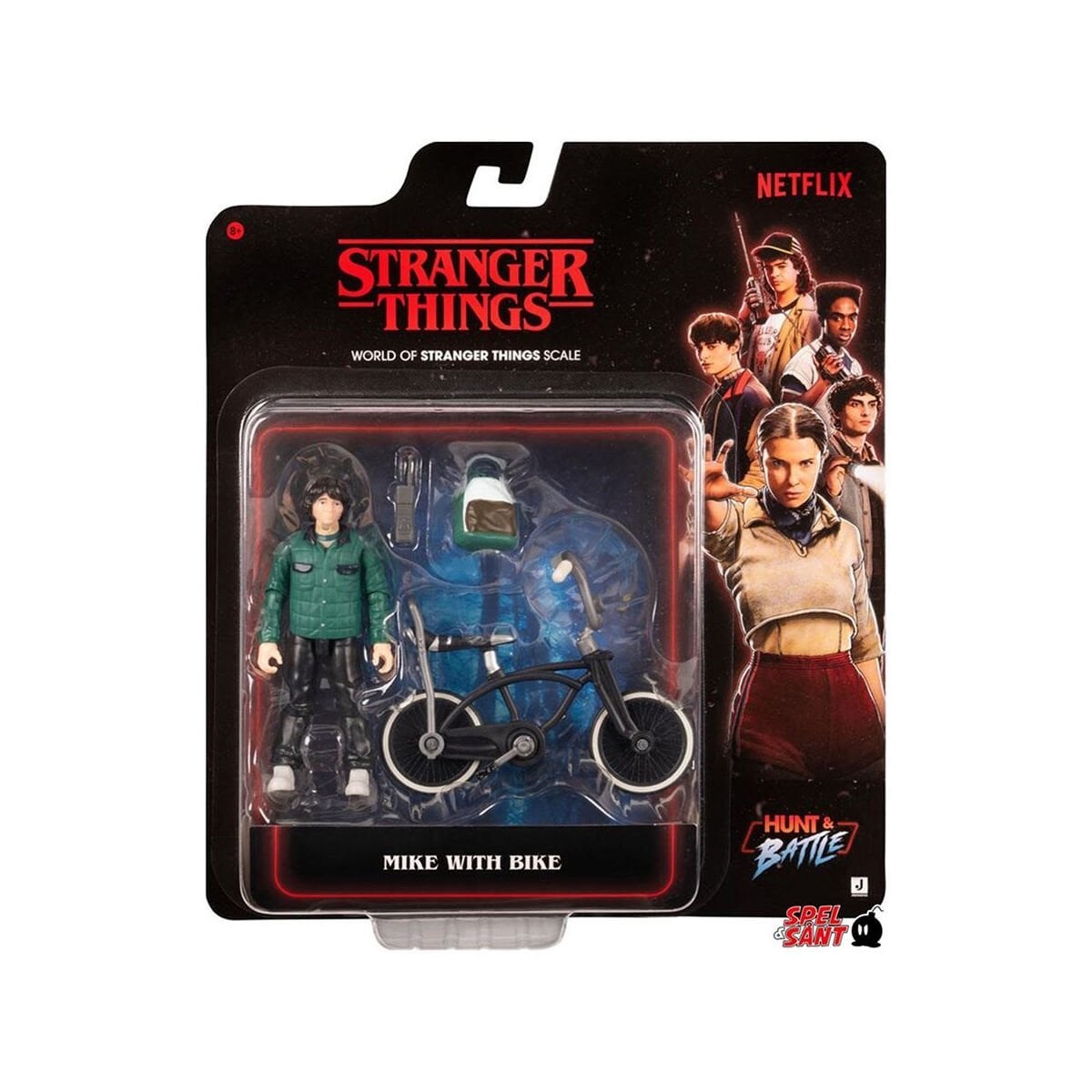Stranger Things Figure Mike with Bike STRT0107-STRT0135 Stranger Things STRT0135