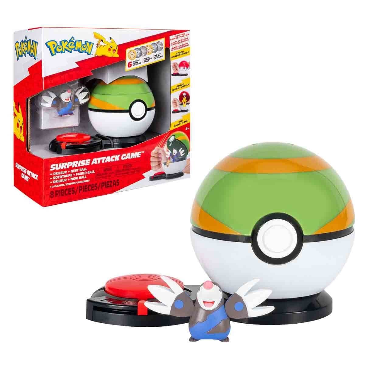 Pokémon Sürpriz Atak Oyun Seti Drilbur + Nest Ball PKW2724 A-PKW4175 Pokemon PKW4175