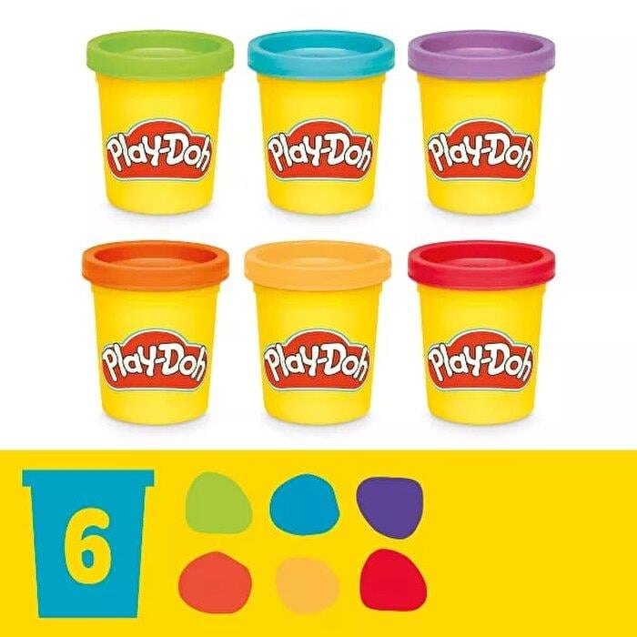 PLAY DOH BASLANGIC SEKILLER EVE RENKLER DINO OYUN SETI G0491 Diğer G0491