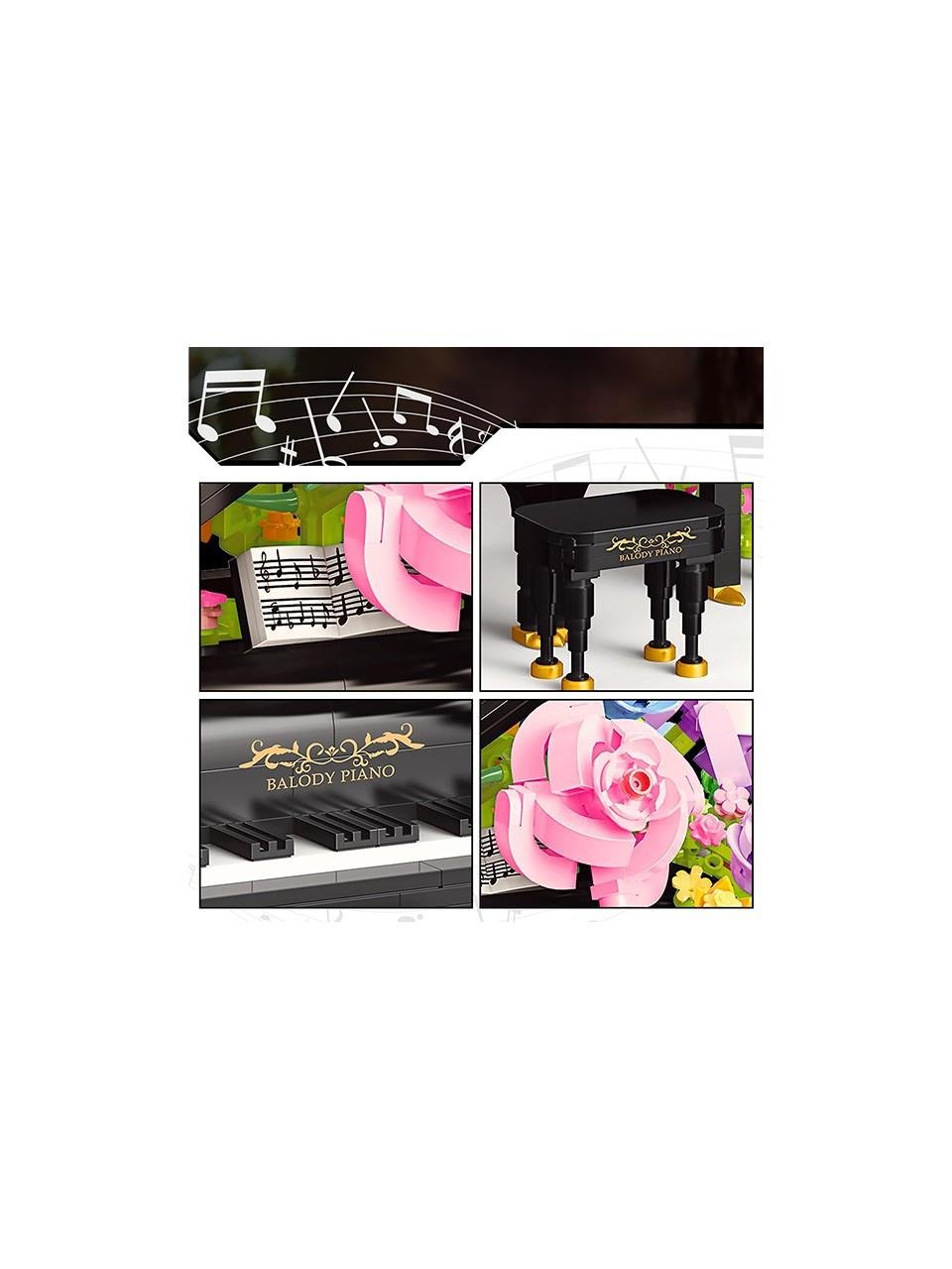 Ctoys The Movement Of Flowers Çiçekli Piyano Bloklar 21194 Diğer CTOY 21194