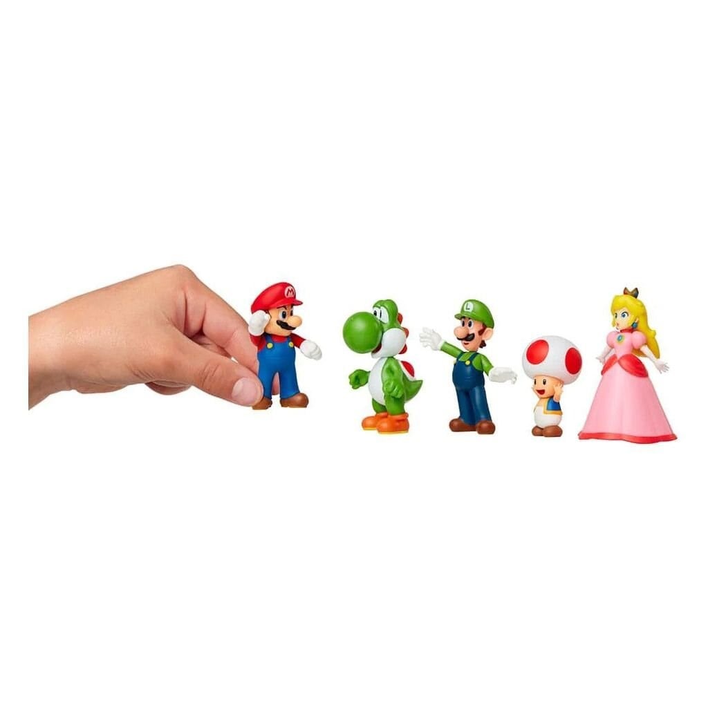 NINTENDO SUPER MARIO VE ARKADASLARI FIGURLERI 6.5 CM 11844 Diğer NESL 11844