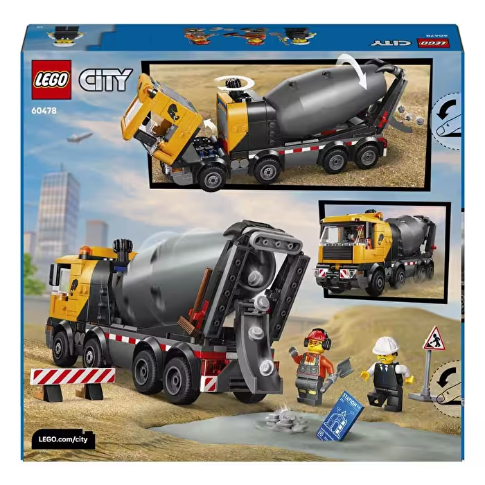 LEGO CITY BETON MIKSERI 60478 Diğer LSC60478