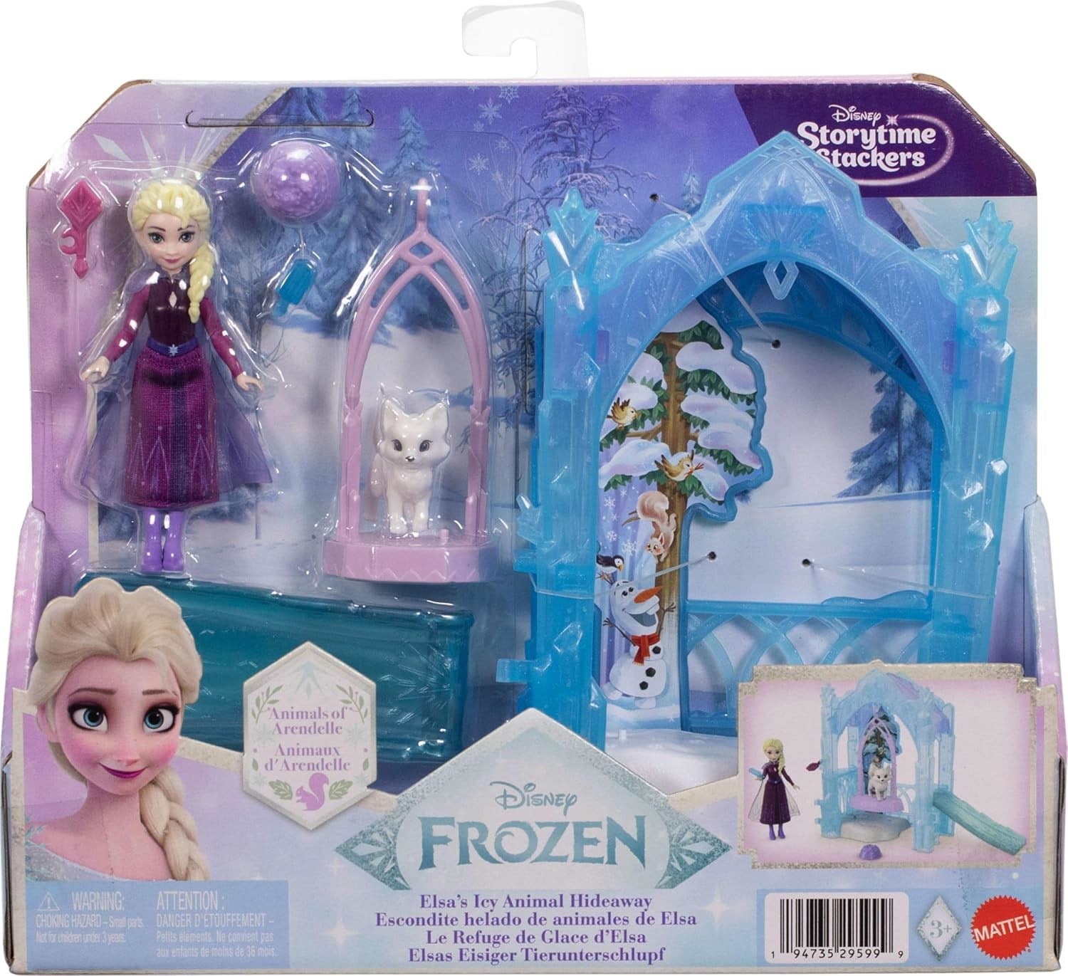 DISNEY FROZEN II ELSANIN MINI BUZDAN KALESI JFG29 Diğer JFG29