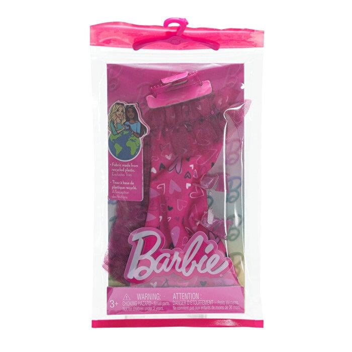 BARBIENIN KIYAFET KOLEKSIYONU KALP DESENLI ELBISE GWD96-HRH36 Diğer HRH36