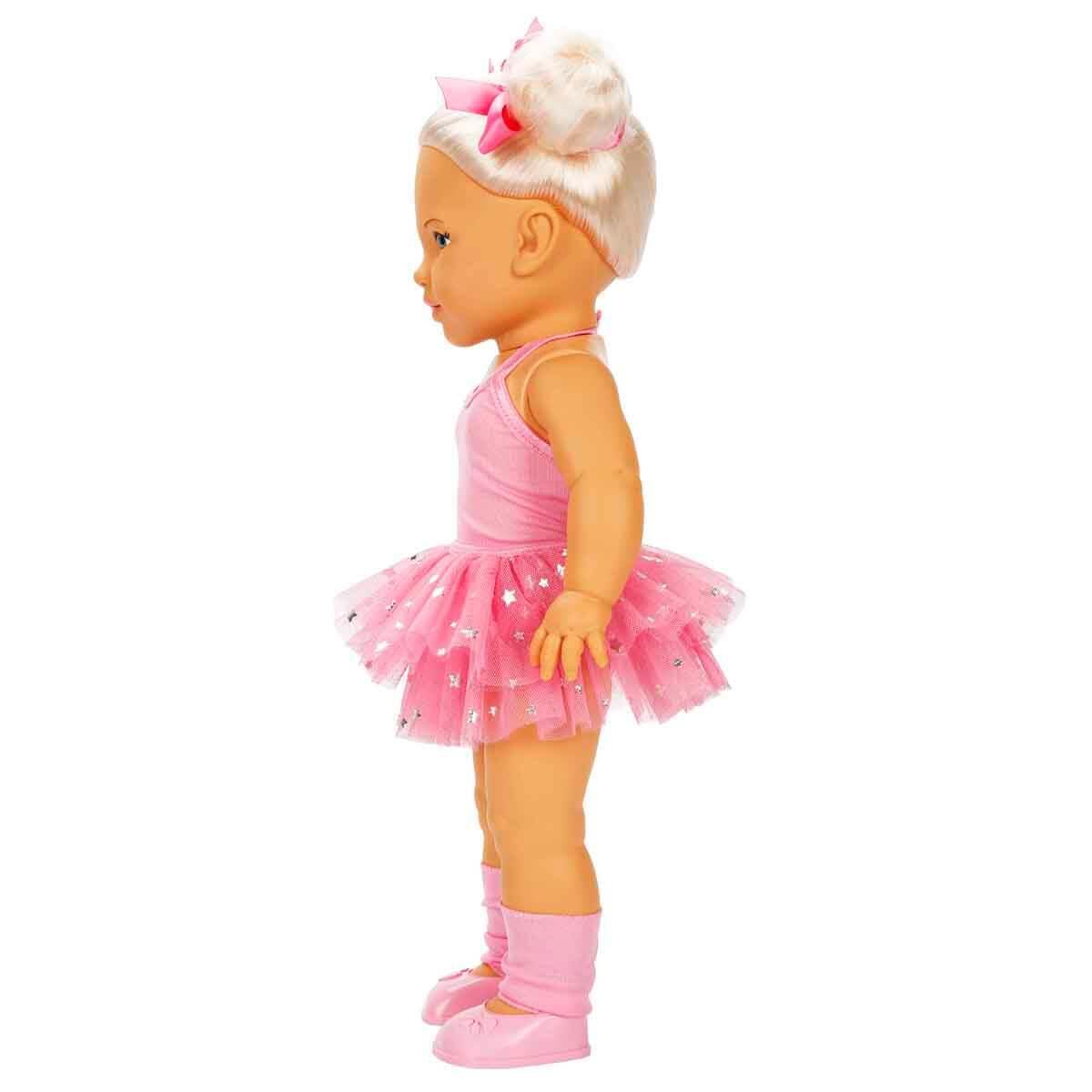 Tina Ballerina Bebek 45 cm Koyu Pembe Sunman S00006455 KP