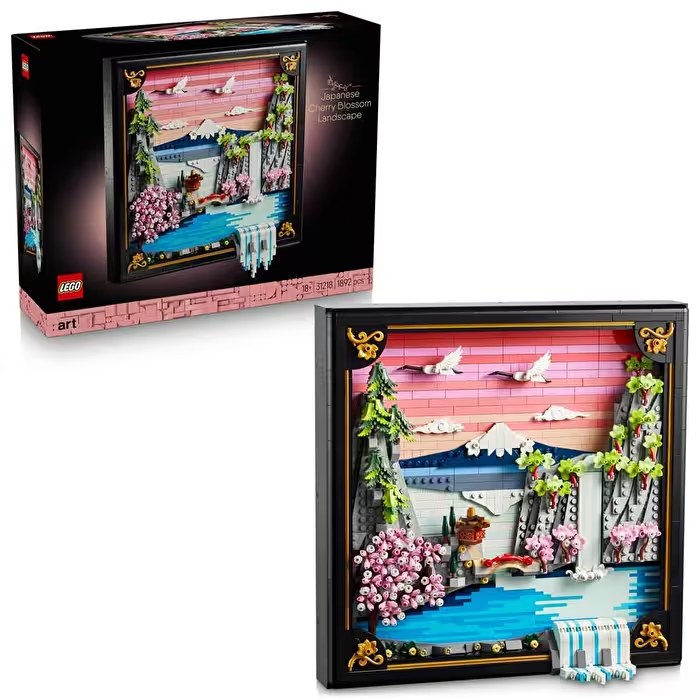 LEGO ART JAPON KIRAZ CICEGI MANZARASI 31218 Diğer LAD31218