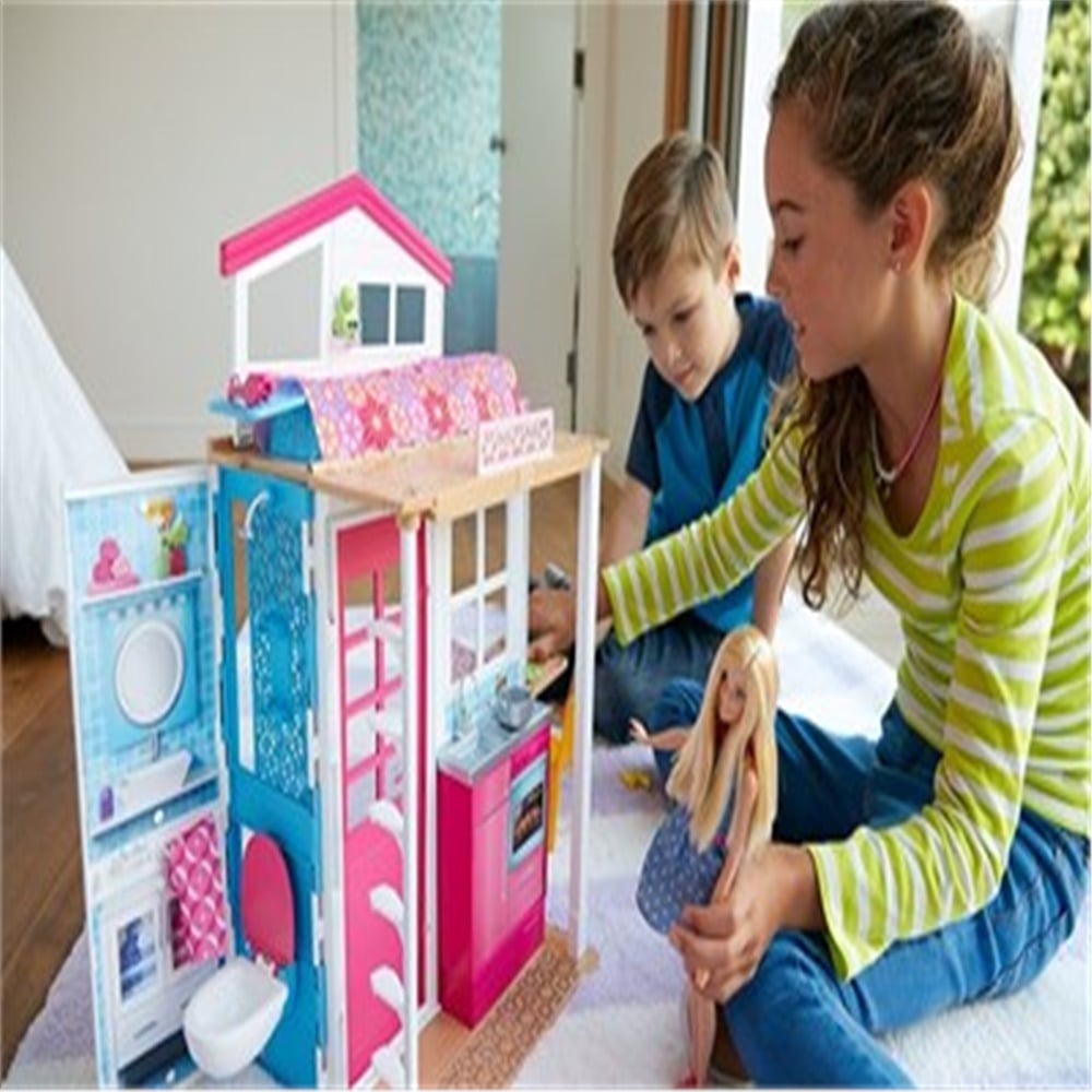 Barbie Portatif Evi DVV47