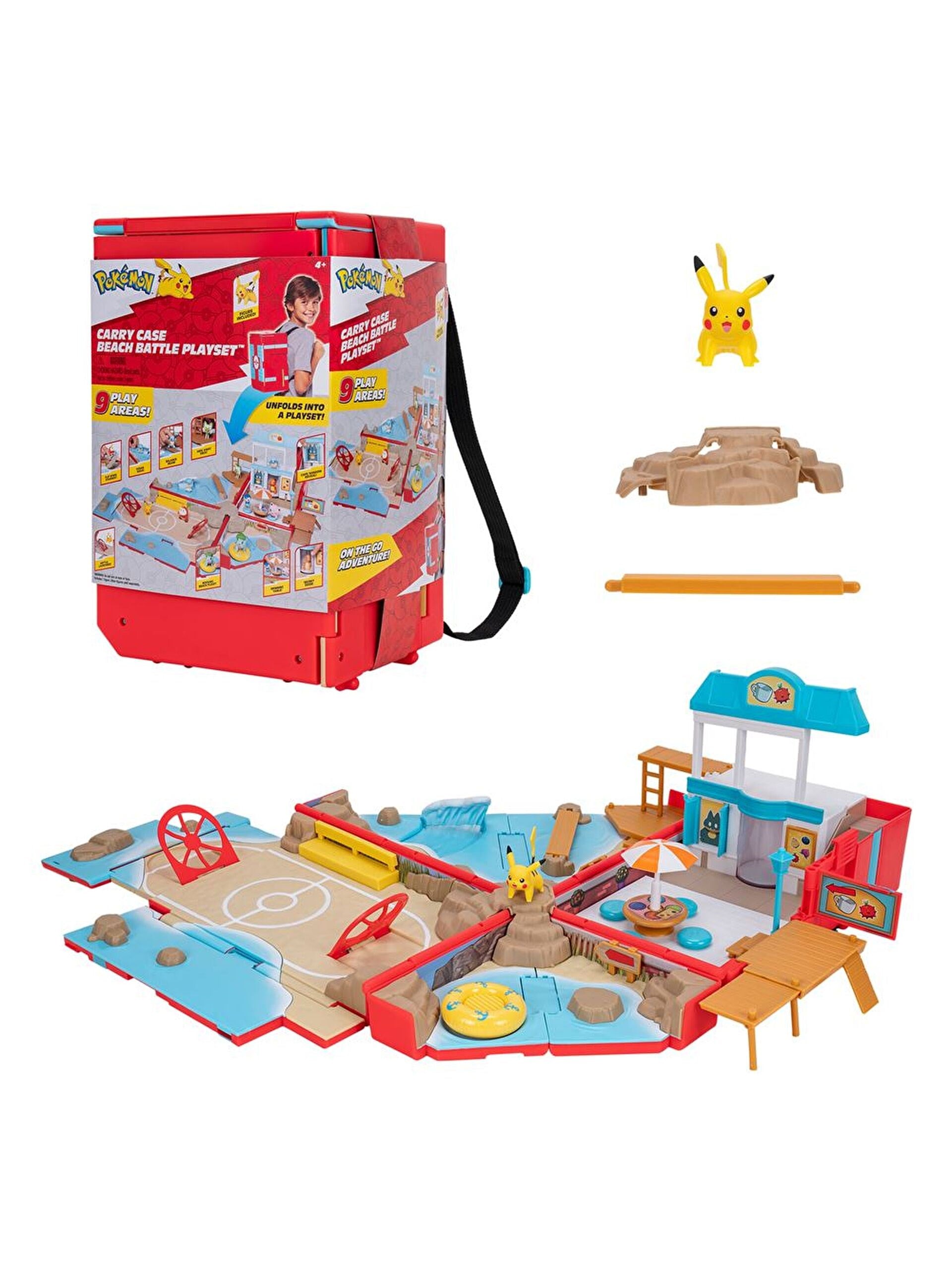 Pokémon Beach Battle Taşıma Çantası Oyun Seti PKW3424 Pokemon PKW3424