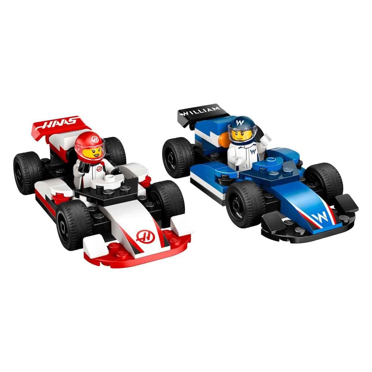 LEGO CITY F1 WILLIAMS RACING VE HAAS F1 YARIS ARABALARI 60464 Diğer LSC60464