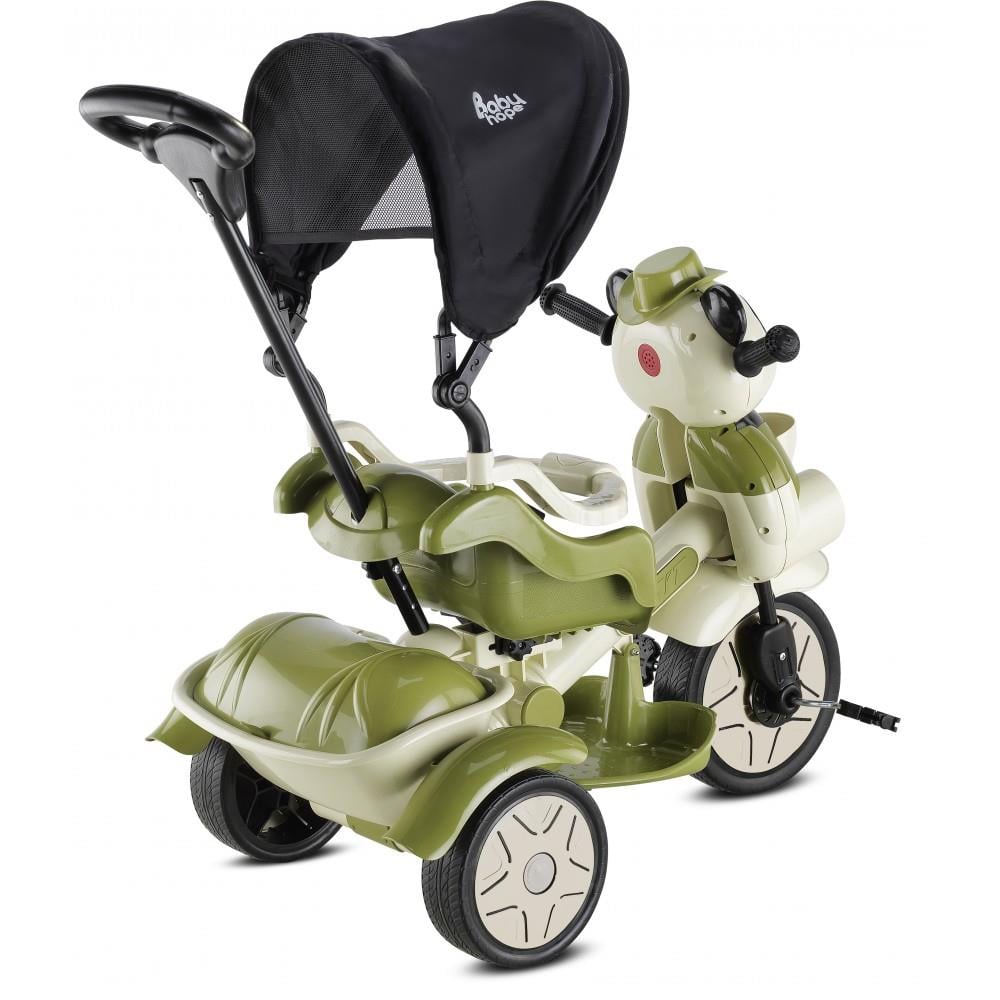 BABYHOPE LITTLE PANDA KONTROLLU BISIKLET YESIL Diğer 127 LTP Y