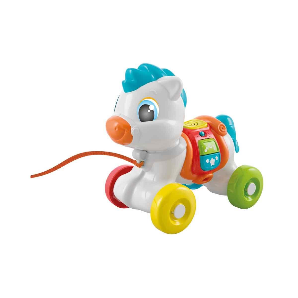 Baby Clementoni Sesli Çek Çek Pony 17812 Clementoni CLE 17812