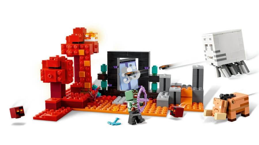 LEGO MINECRAFT NETHER GECIDI PUSUSU 21255 Diğer LMN21255
