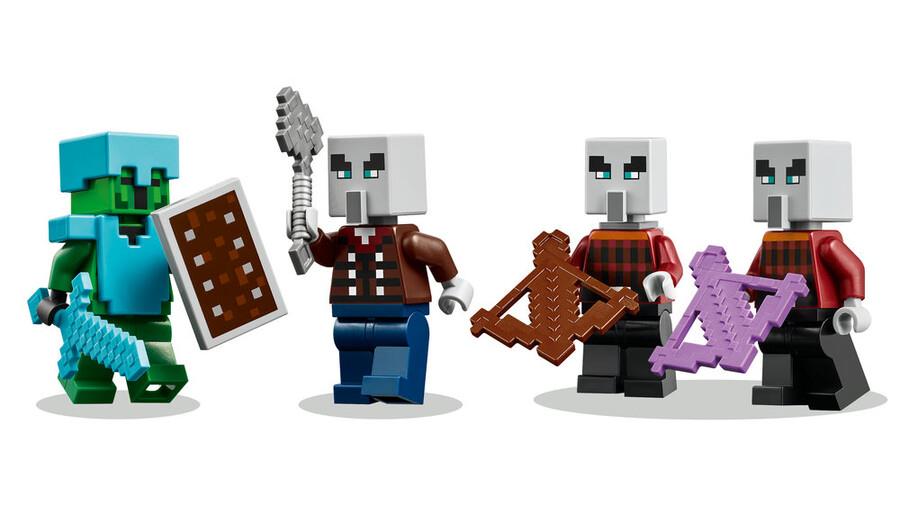 LEGO MINECRAFT SERSERI KOYLU COL DEVRIYESI 21267 Diğer LMN21267