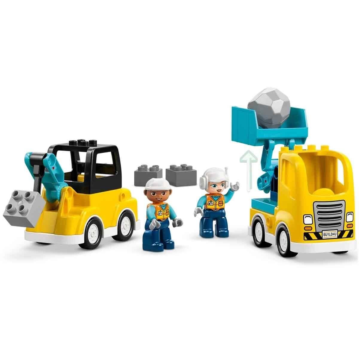 LEGO DUPLO KASABASI 3U 1 ARADA INSAAT ARACLARI 10475 Diğer LED10475