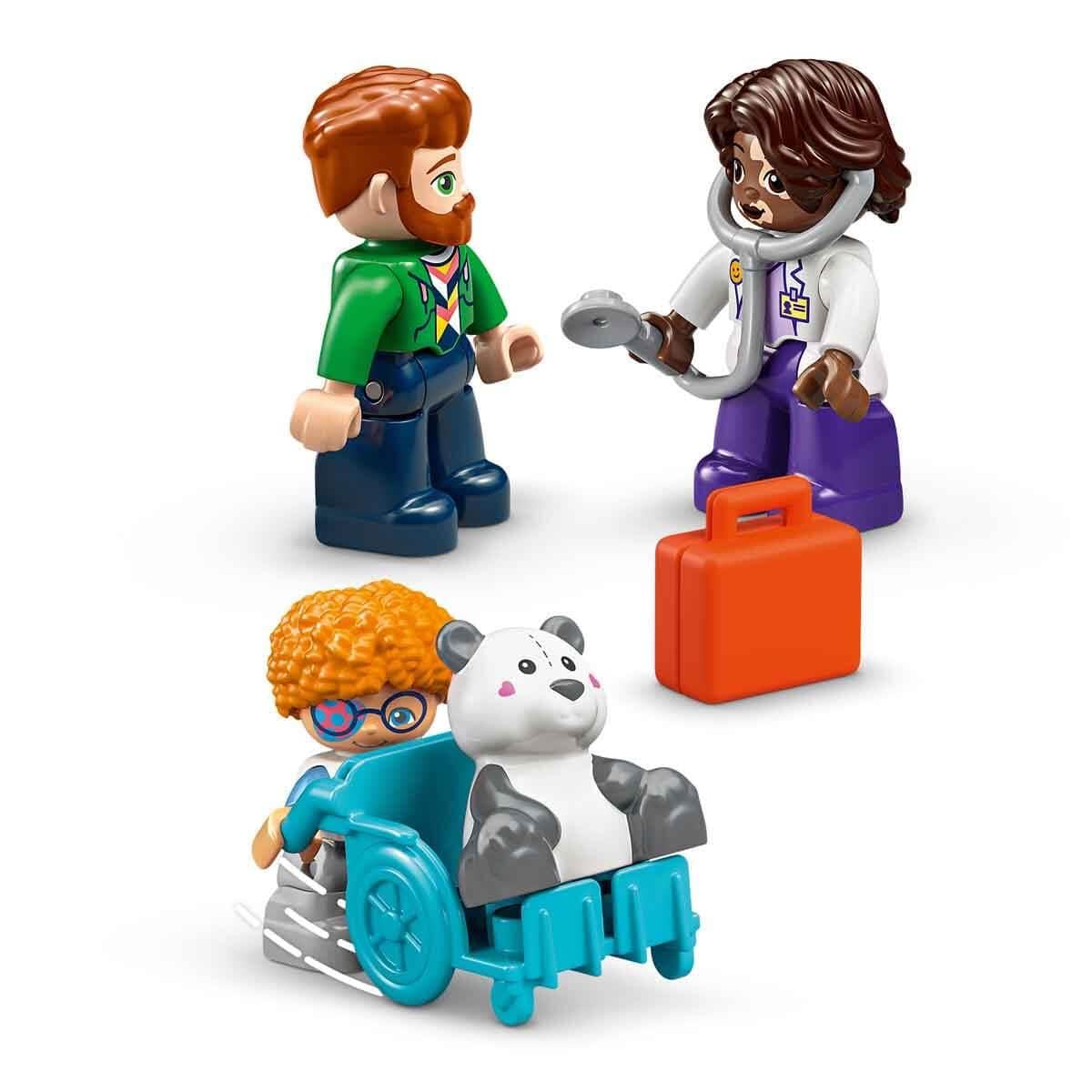 LEGO DUPLO KASABASI ILK DOKTOR ZIYARETI 10449 Diğer LED10449