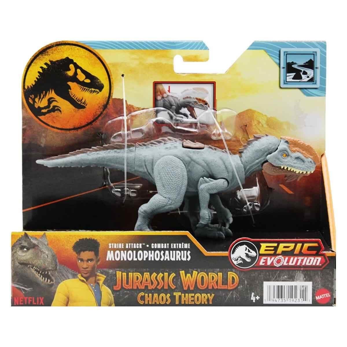 JURASSIC WORLD HAREKETLI DINOZOR FIGURLERI MONOLOPHOSAURUS HLN63-HTK64 Diğer HTK64
