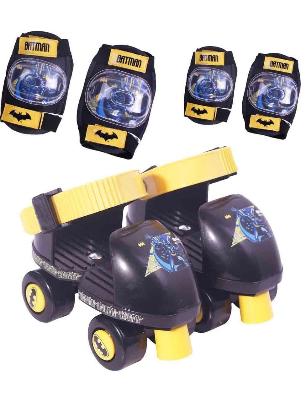 Sunman Rising Sports Batman Çantalı 4 Tekerlekli Ayarlanabilir Paten Seti 25-31 Sunman S01006424
