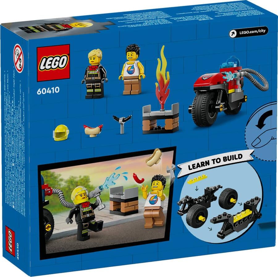 LEGO CITY ITFAIYE KURTARMA MOTOSIKLETI 60410 Diğer LSC60410