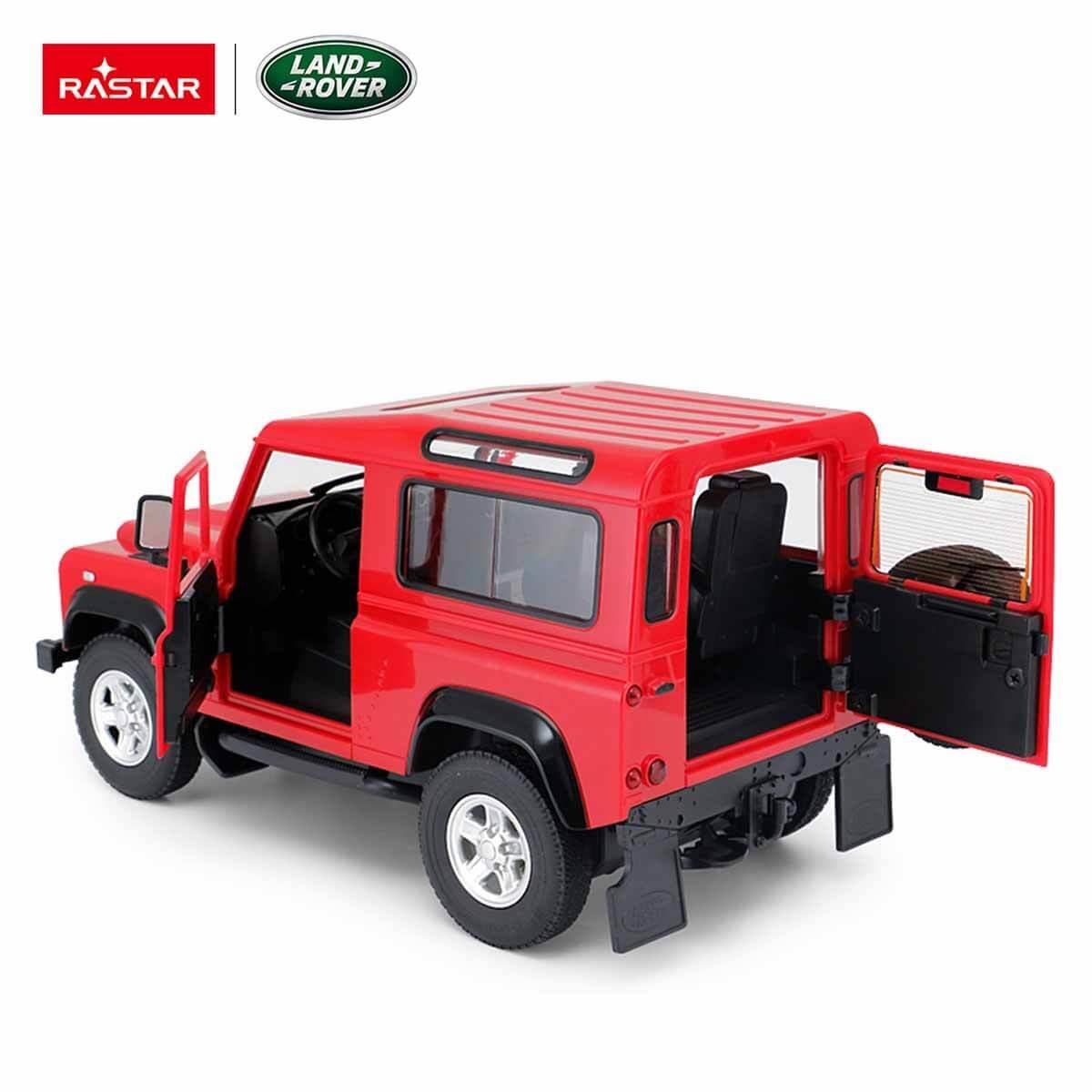 1:14 LAND ROVER DEFENDER UZAKTAN KUMANDALI ARABA - KIRMIZI Diğer S00078400 K