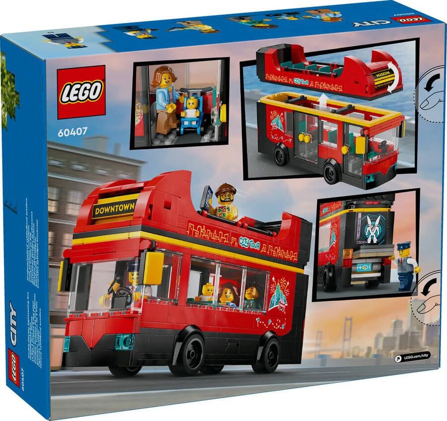 LEGO CITY KIRMIZI IKI KATLI GEZI OTOBUSU 60407 Diğer LSC60407