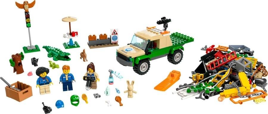 LEGO CITY VAHSI HAYVAN KURTARMA GOREVLERI 60353 Diğer LSC60353