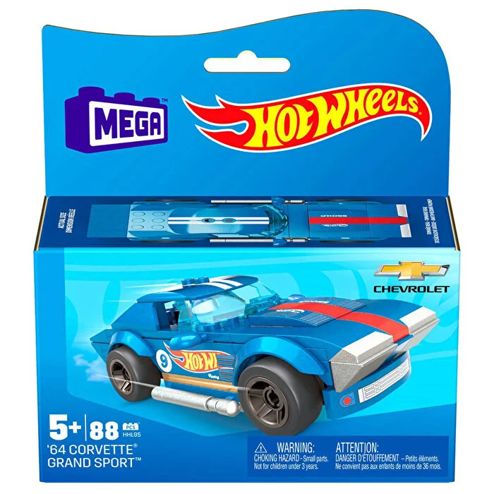 MEGA HOT WHEELS YARISCI ARABALAR KOLEKSIYONU CORVETTE GRAND SPORT HHL94-HHL95 Diğer HHL95