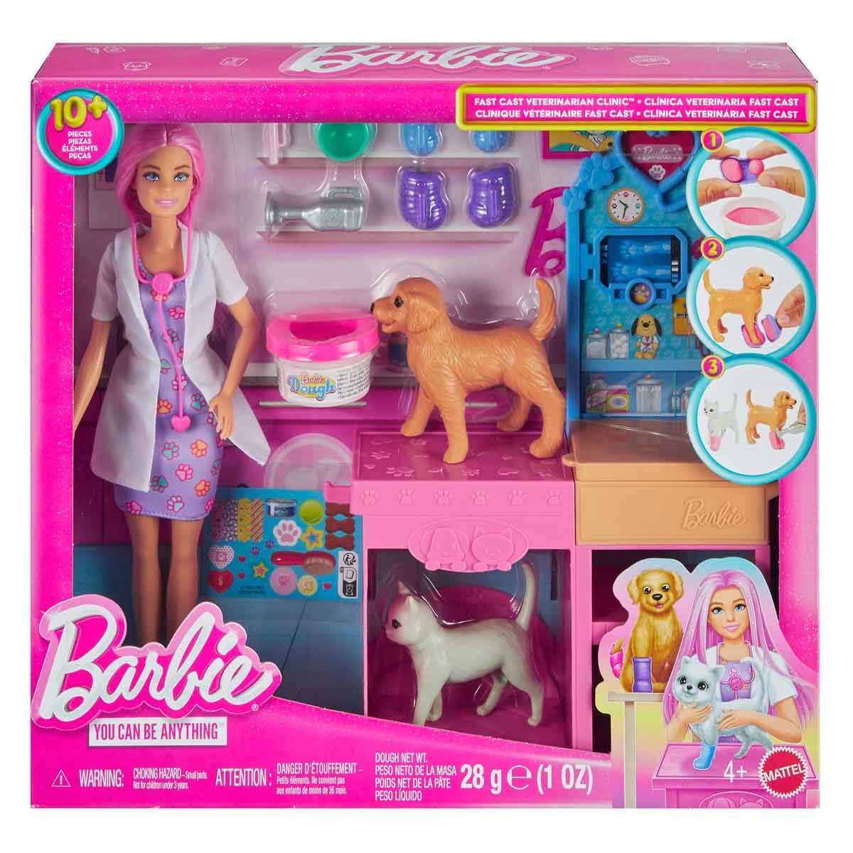 BARBIE NIN VETERINER KLINIGI BEBEK VE AKSESUARLARI JFX93 Diğer JFX93