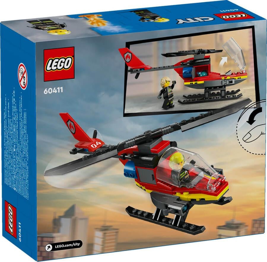 LEGO CITY ITFAIYE KURTARMA HELIKOPTERI 60411 Diğer LSC60411