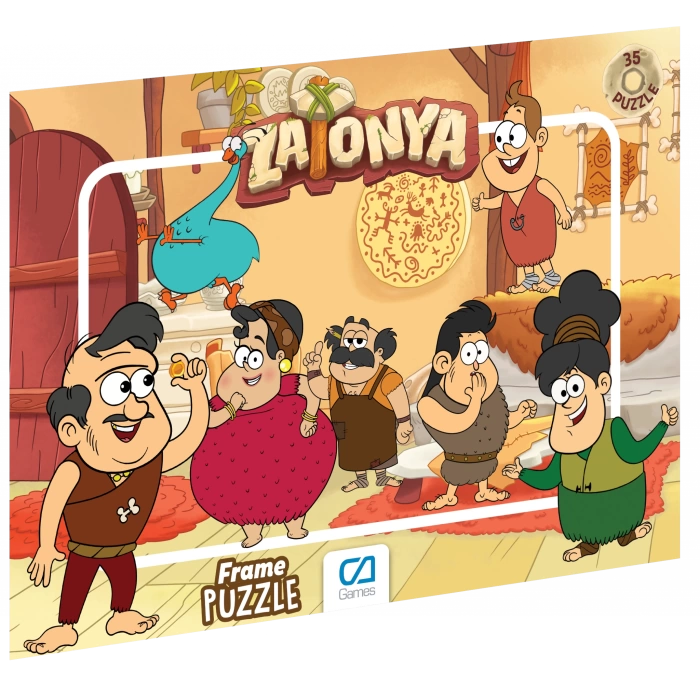 CA Games Zatonya 35 Parça Frame Puzzle Ca Games CA 5144
