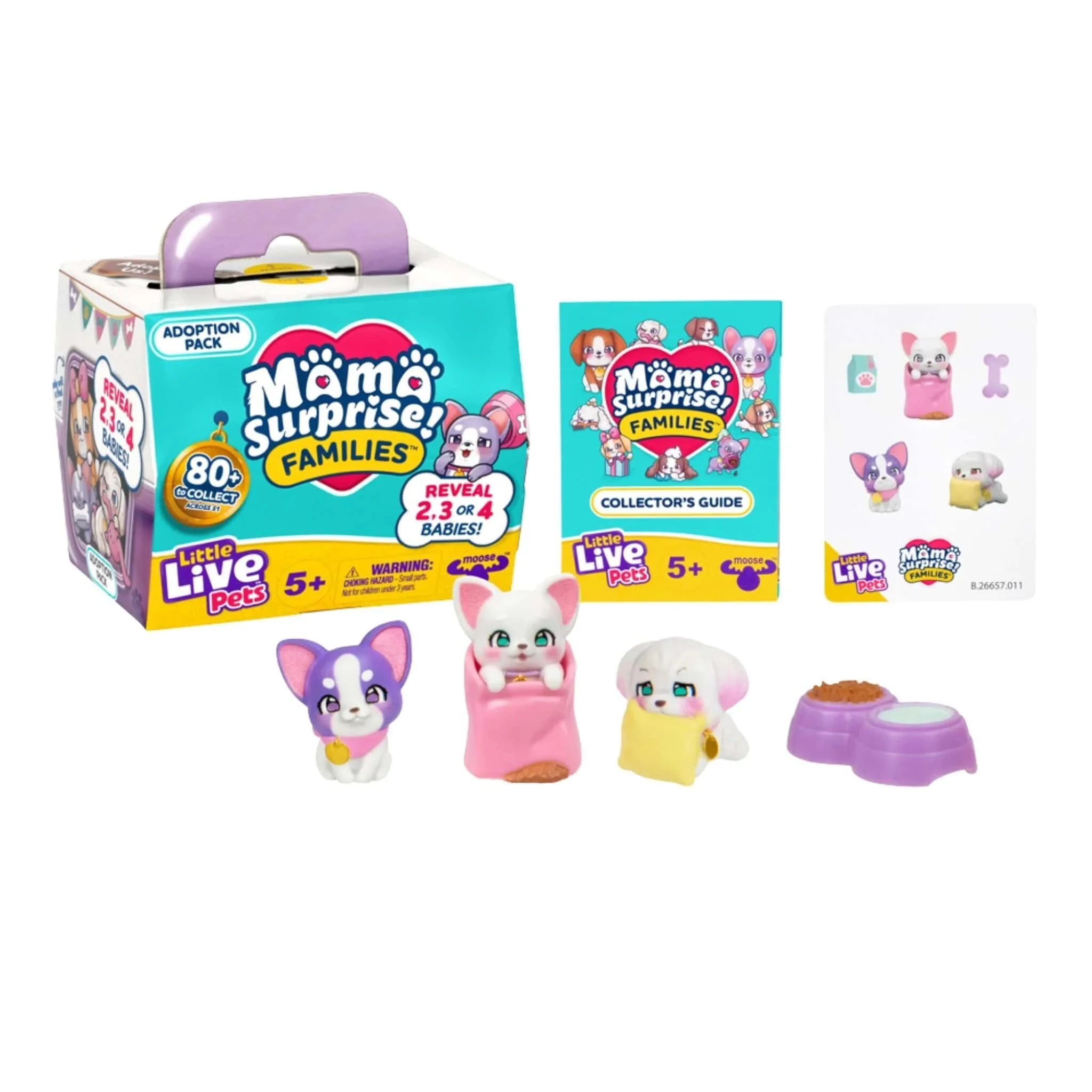 LITTLE LIVE PETS LIVE PETS MAMA SURPRISE FAMILIES DOGS LP305000 Diğer LP305000